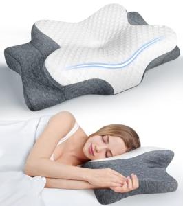 Cooling Neck Support Pillow for Comfortable Sleep