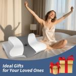 Ergonomic Cooling Neck Pillow for Pain Relief