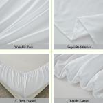 King Size Soft Microfiber Sheets Set - White