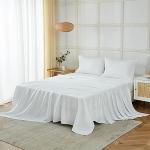 King Size Soft Microfiber Sheets Set - White
