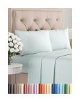 Cozy Ice Blue King Size 4-Piece Sheet Set