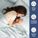 Cozy Ice Blue King Size 4-Piece Sheet Set