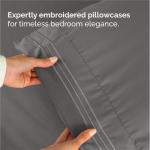 King Size 4 Piece Cooling Sheet Set - Dark Grey
