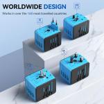 Universal Travel Adapter with 4 USB Ports