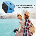 Universal Travel Adapter with 4 USB Ports