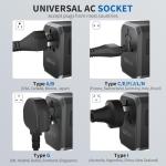 EPICKA Universal Travel Adapter with USB Ports