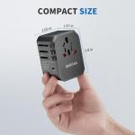 EPICKA Universal Travel Adapter with USB Ports