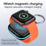 Portable Magnetic Charger for Apple Watch Keychain
