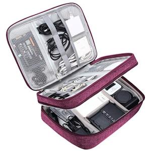 Waterproof Double Layer Electronics Organizer Travel Case