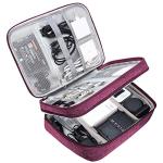 Waterproof Double Layer Electronics Organizer Travel Case