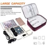 Waterproof Double Layer Electronics Organizer Travel Case