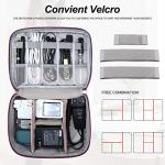 Waterproof Double Layer Electronics Organizer Travel Case