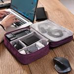 Waterproof Double Layer Electronics Organizer Travel Case