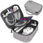 Portable Tech Organizer for Cables and Accessories