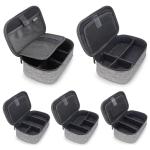 Portable Tech Organizer for Cables and Accessories