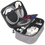 Portable Tech Organizer for Cables and Accessories