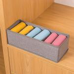Qozary 6 Pack Drawer Organizer for Clothes and Accessories