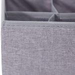 Qozary 6 Pack Drawer Organizer for Clothes and Accessories