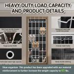 Over the Door Shoe Organizer with 30 Pockets