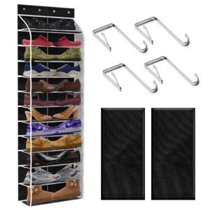 Over the Door Shoe Organizer with 12 Pockets