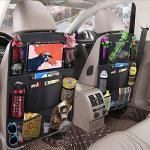 ULEEKA Backseat Organizer with Table Holder and Pockets
