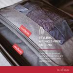 LeanTravel Compression Packing Cubes 6-Pack Set