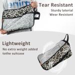 Ultralight Leopard Packing Cubes with Laundry Bag
