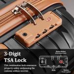 Joyway 6-Piece Hardside Luggage Set with Wheels