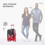 Minnie Mouse Carry-On Spinner Luggage, 21-Inch