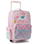 Stephen Joseph Kids Classic Rolling Suitcase with Wheels