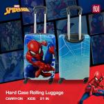 Kids Spider-Man 21 Inch Hardshell Rolling Luggage