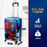 Kids Spider-Man 21 Inch Hardshell Rolling Luggage