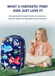 Colorful Kids Rolling Suitcase with Spinner Wheels