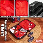 Spiderman Kids Carry-On Suitcase with Wheels 19