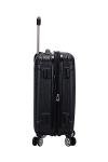 Rockland London 20-Inch Black Hardside Carry-On