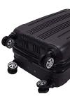Rockland London 20-Inch Black Hardside Carry-On