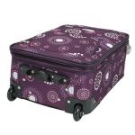 Rockland Purple Pearl Softside Luggage Set, 2-Piece