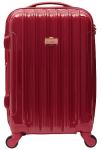Kensie Alma 20-Inch Red Hardside Carry-On Luggage