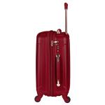 Kensie Alma 20-Inch Red Hardside Carry-On Luggage
