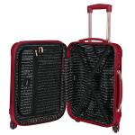 Kensie Alma 20-Inch Red Hardside Carry-On Luggage