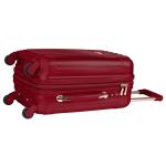 Kensie Alma 20-Inch Red Hardside Carry-On Luggage