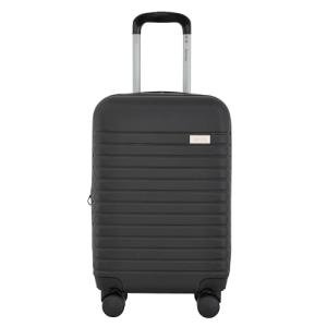 kensie 20" Black Hardside Carry-On Luggage