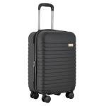 kensie 20" Black Hardside Carry-On Luggage