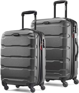 Samsonite Omni PC Black Hardside Spinner Luggage Set