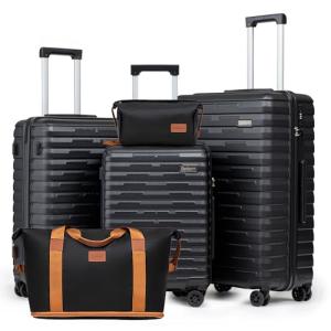 Cosbarn 5-Piece Hard Case Luggage Set