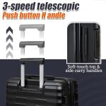 Cosbarn 5-Piece Hard Case Luggage Set