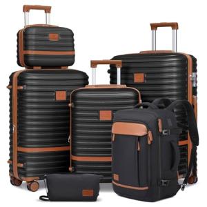 Joyway Lightweight Expandable 5-Piece Luggage Set