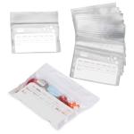 100 Pack Clear Resealable Travel Pill Bags