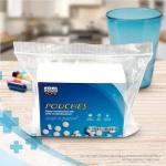 100 Pack Clear Resealable Travel Pill Bags