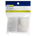 Pocket-Sized Disposable Pill Organizer - 100 Count